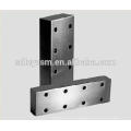 Fish plate T89 and T90/Elevator part for guide rail